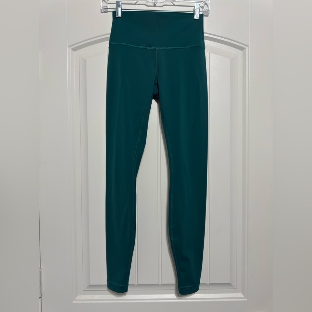 Lululemon Wunder Under High-Rise Tight 28" *Nulux in Emerald